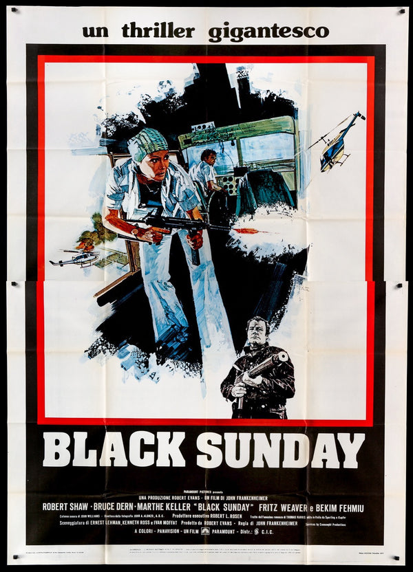 Black Sunday (1977) Original Italian Movie Poster - Original
