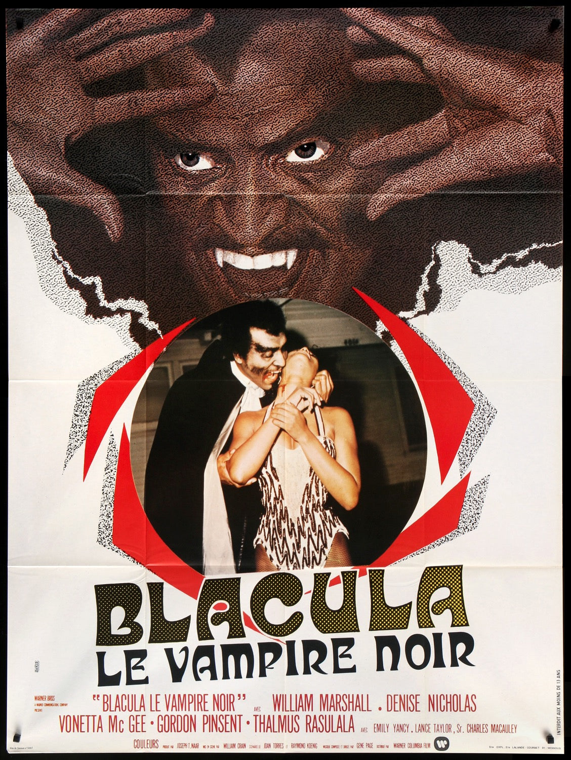 Blacula (1972) original movie poster for sale at Original Film Art