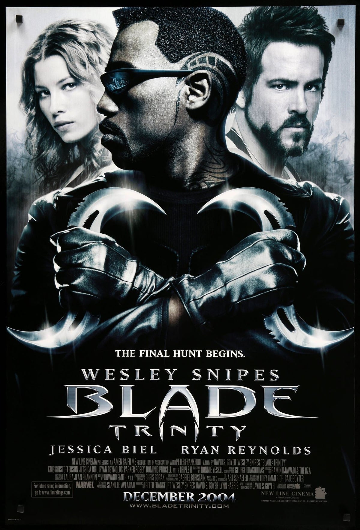 Blade - Trinity (2004) original movie poster for sale at Original Film Art - Vintage Movie Posters