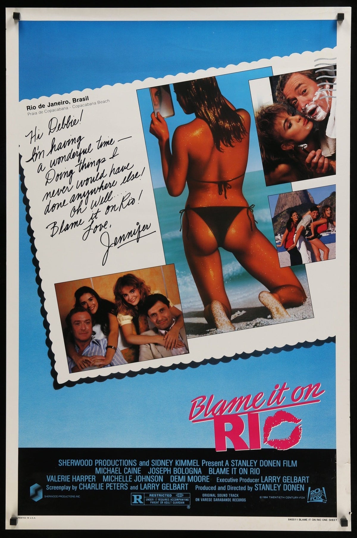 Blame it on Rio (1984) original movie poster for sale at Original Film Art