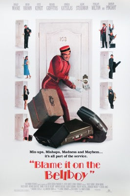 Blame it on the Bellboy (1992) original movie poster for sale at Original Film Art - Vintage Movie Posters