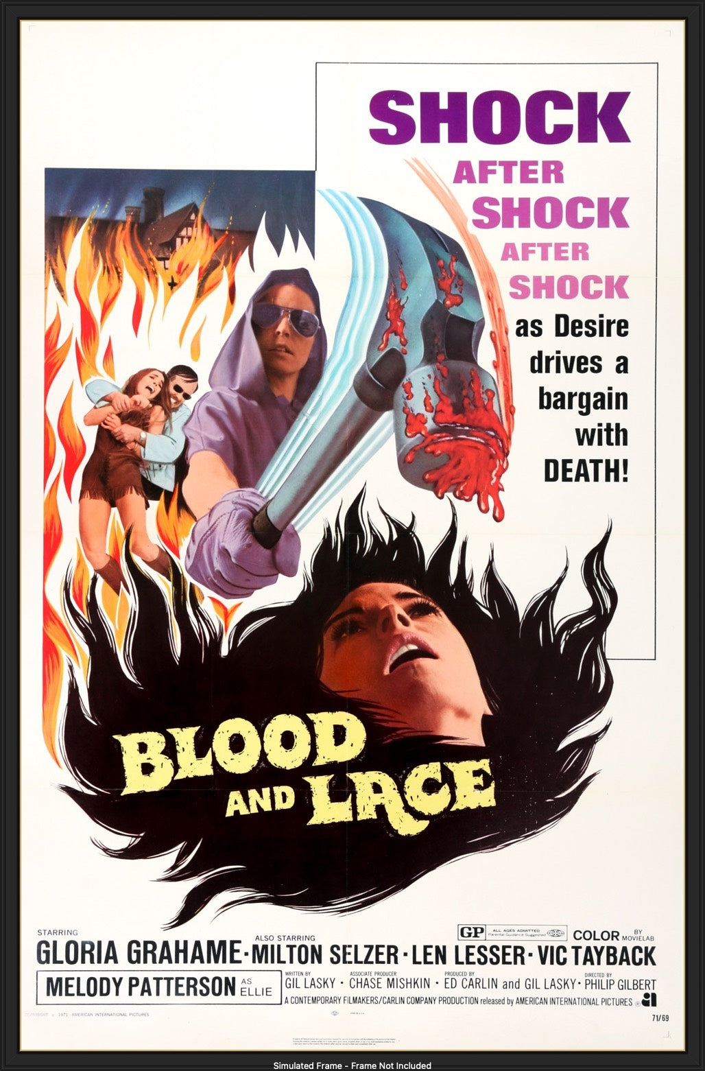 Blood and Lace (1971) original movie poster for sale at Original Film Art