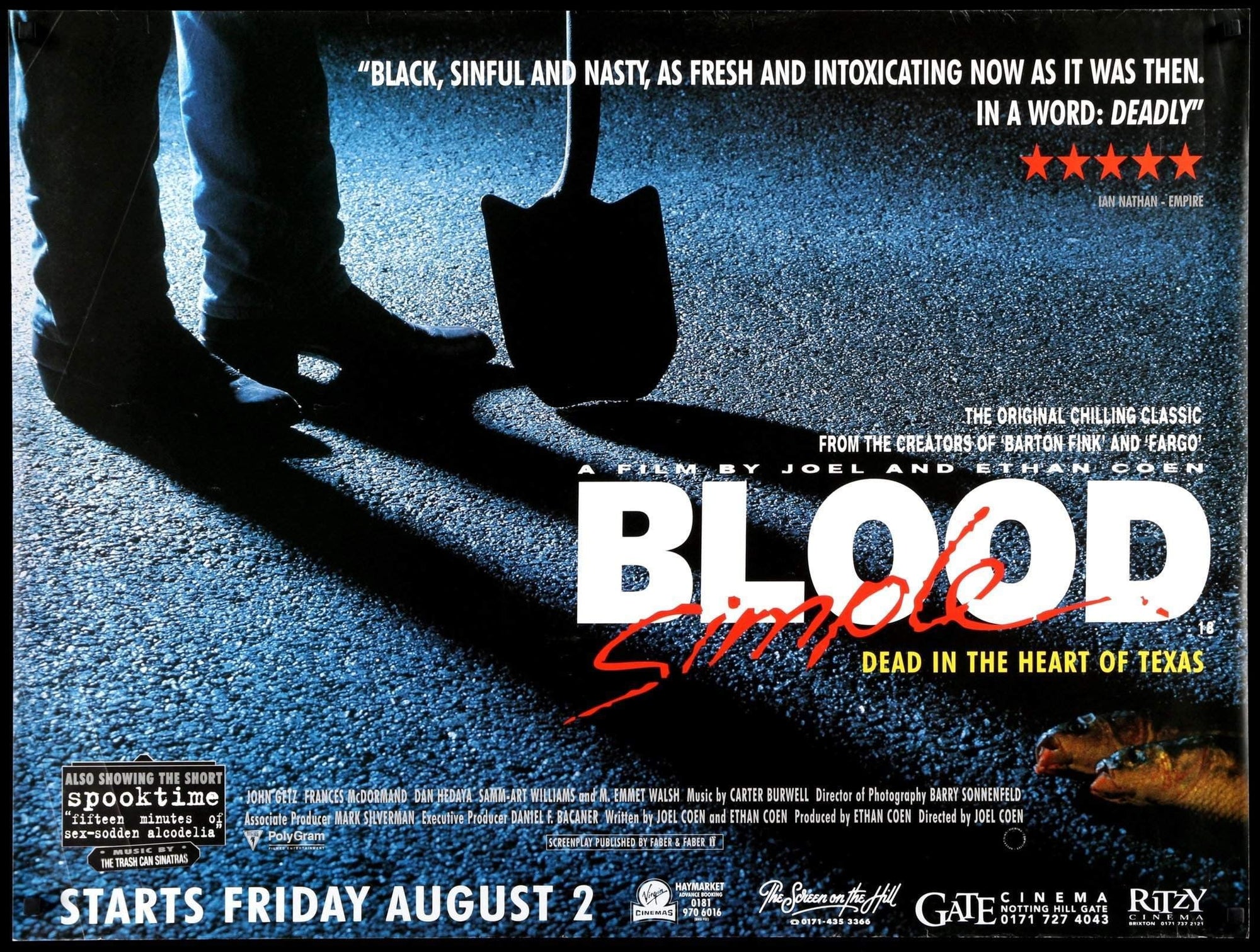 Blood Simple (1985) original movie poster for sale at Original Film Art