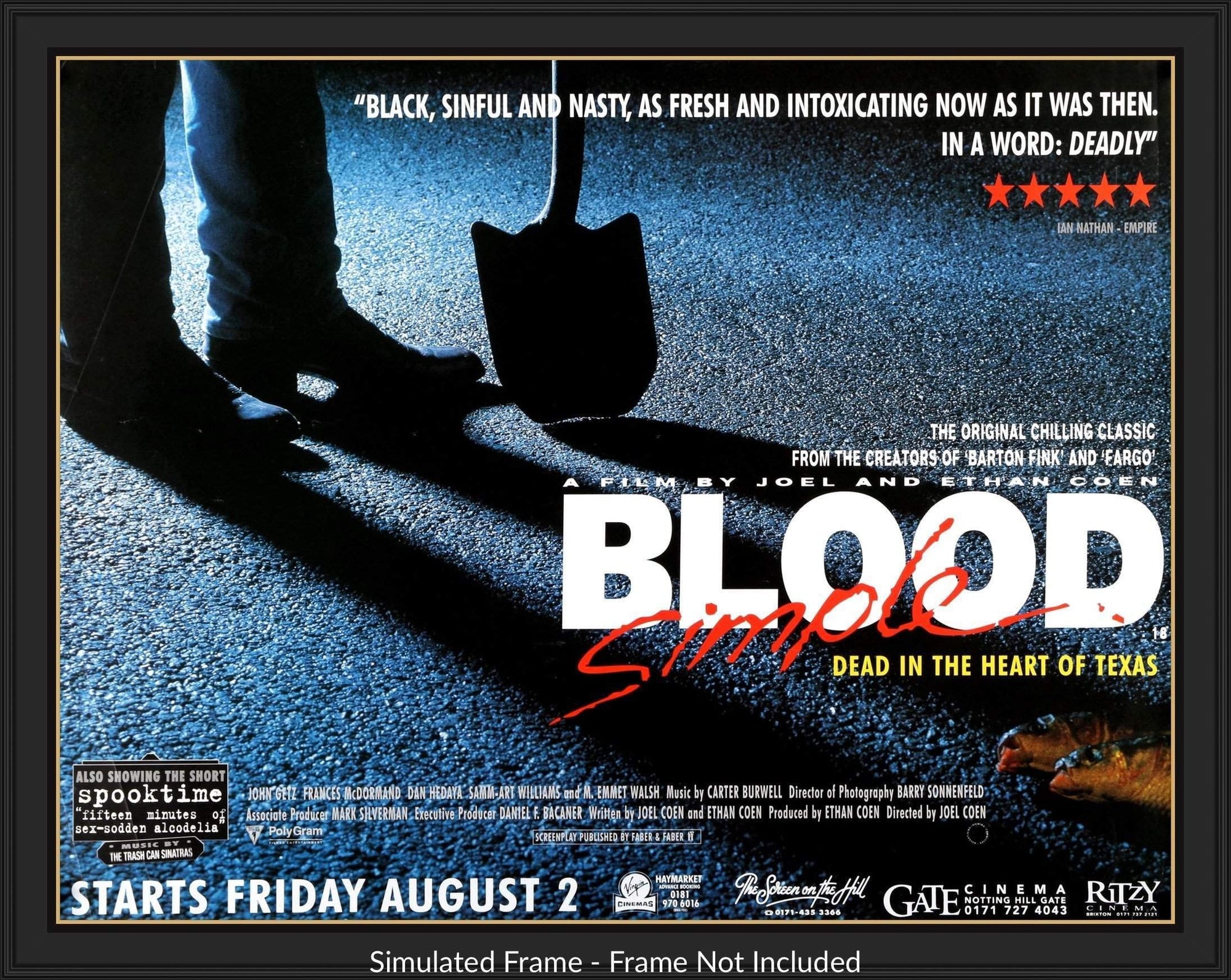 Blood Simple (1985) original movie poster for sale at Original Film Art