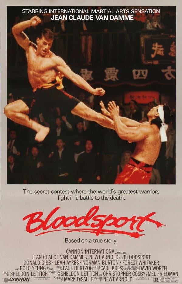 Bloodsport (1988) original movie poster for sale at Original Film Art