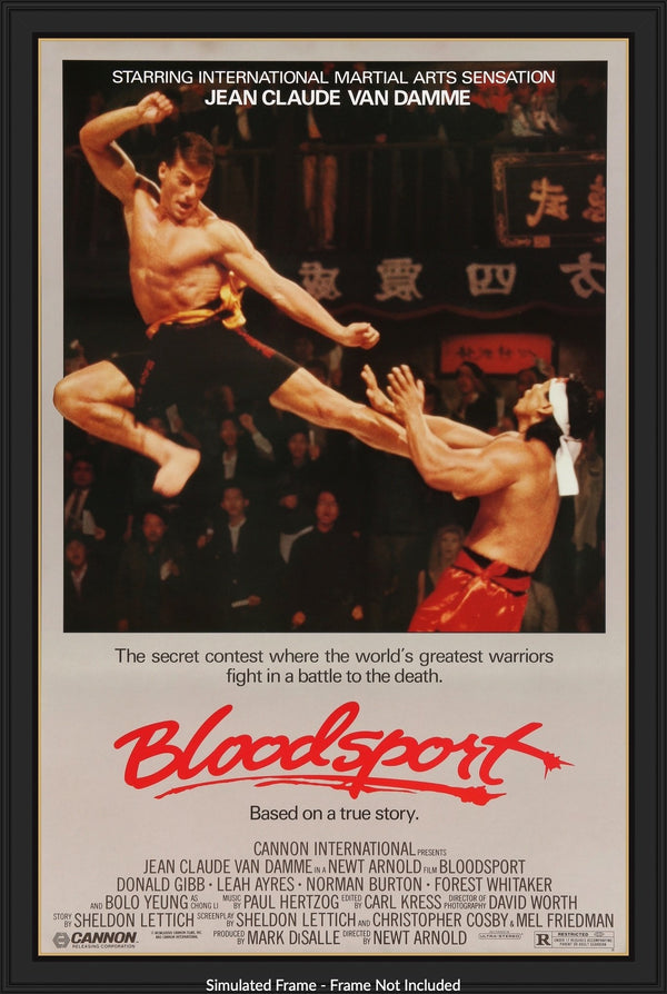 Bloodsport (1988) Original One-Sheet Movie Poster - Original Film