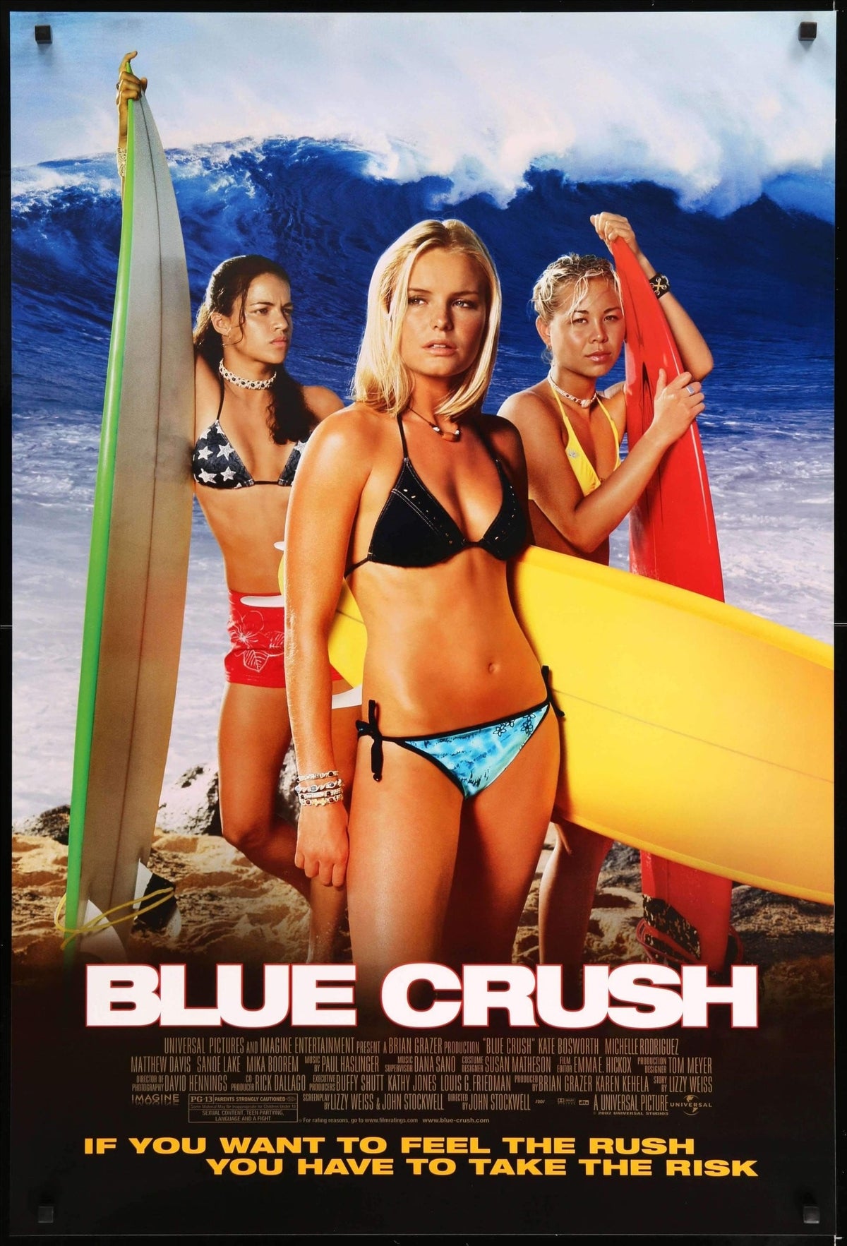 Blue Crush (2002) original movie poster for sale at Original Film Art