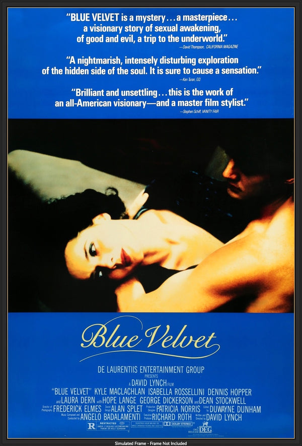 blue velvet polish poster