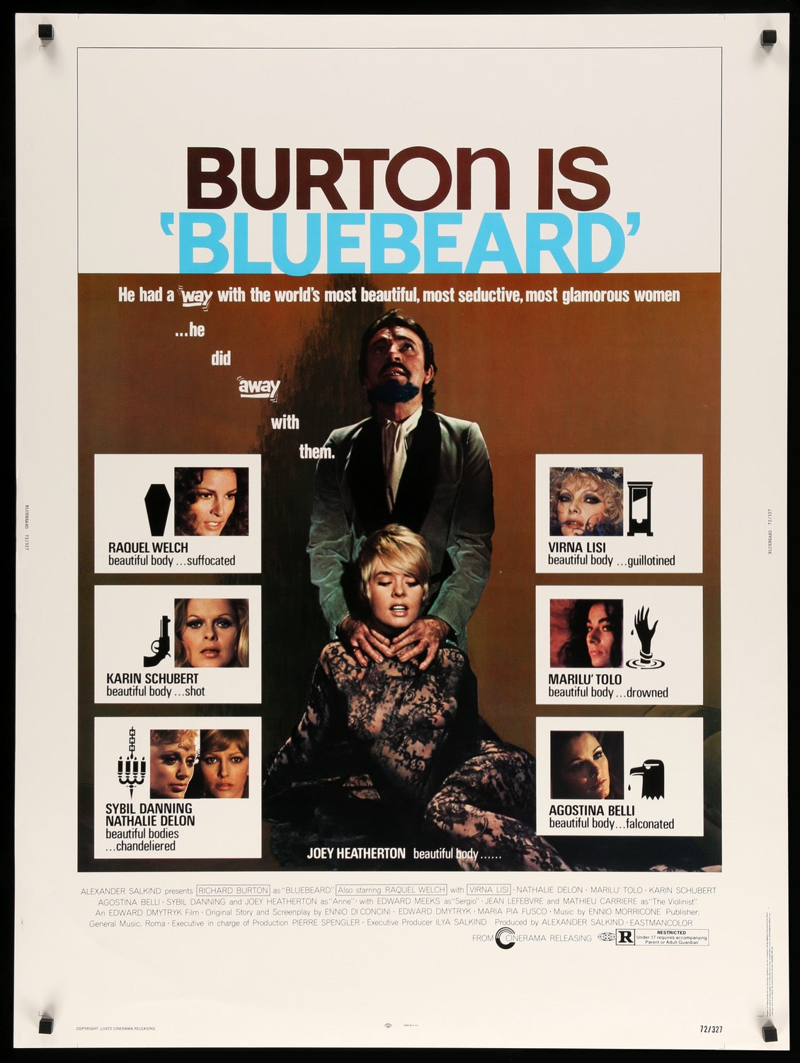 Bluebeard (1972) original movie poster for sale at Original Film Art