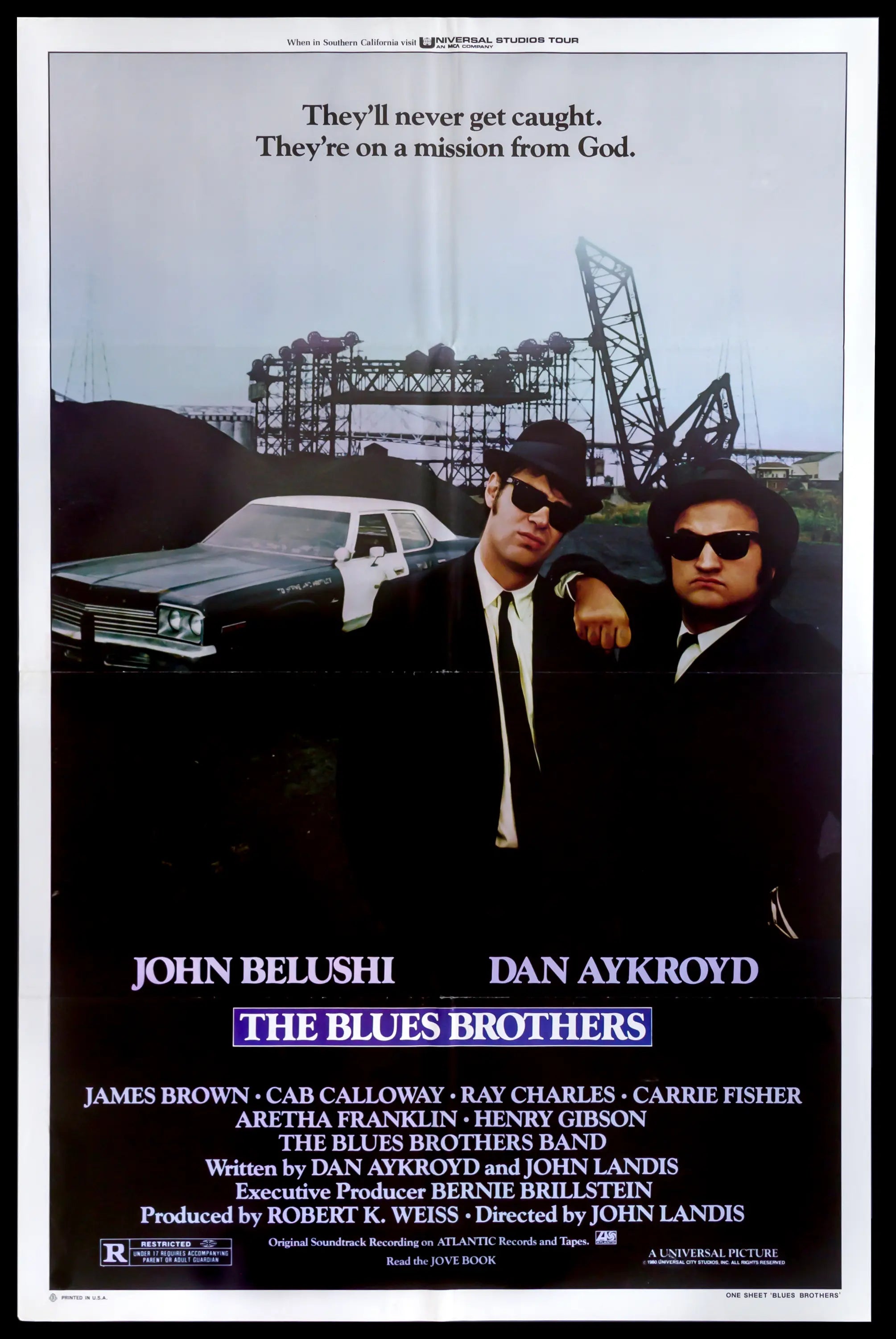 Blues Brothers Playbill Poster Print