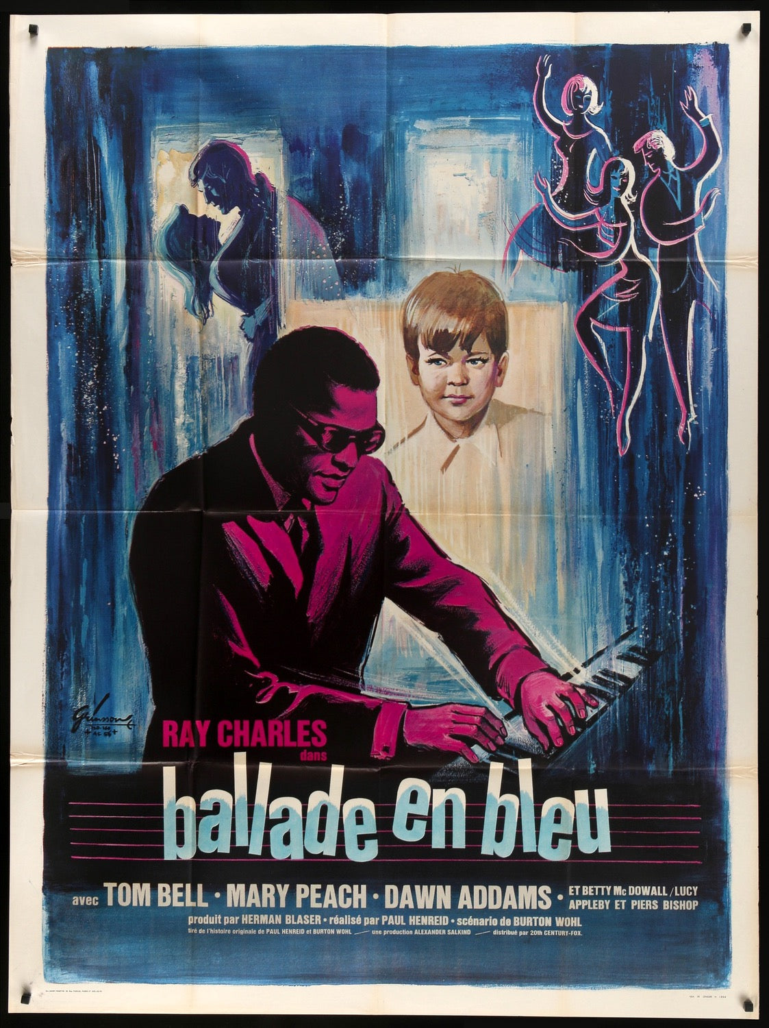 Blues for Lovers (1965) original movie poster for sale at Original Film Art - Vintage Movie Posters