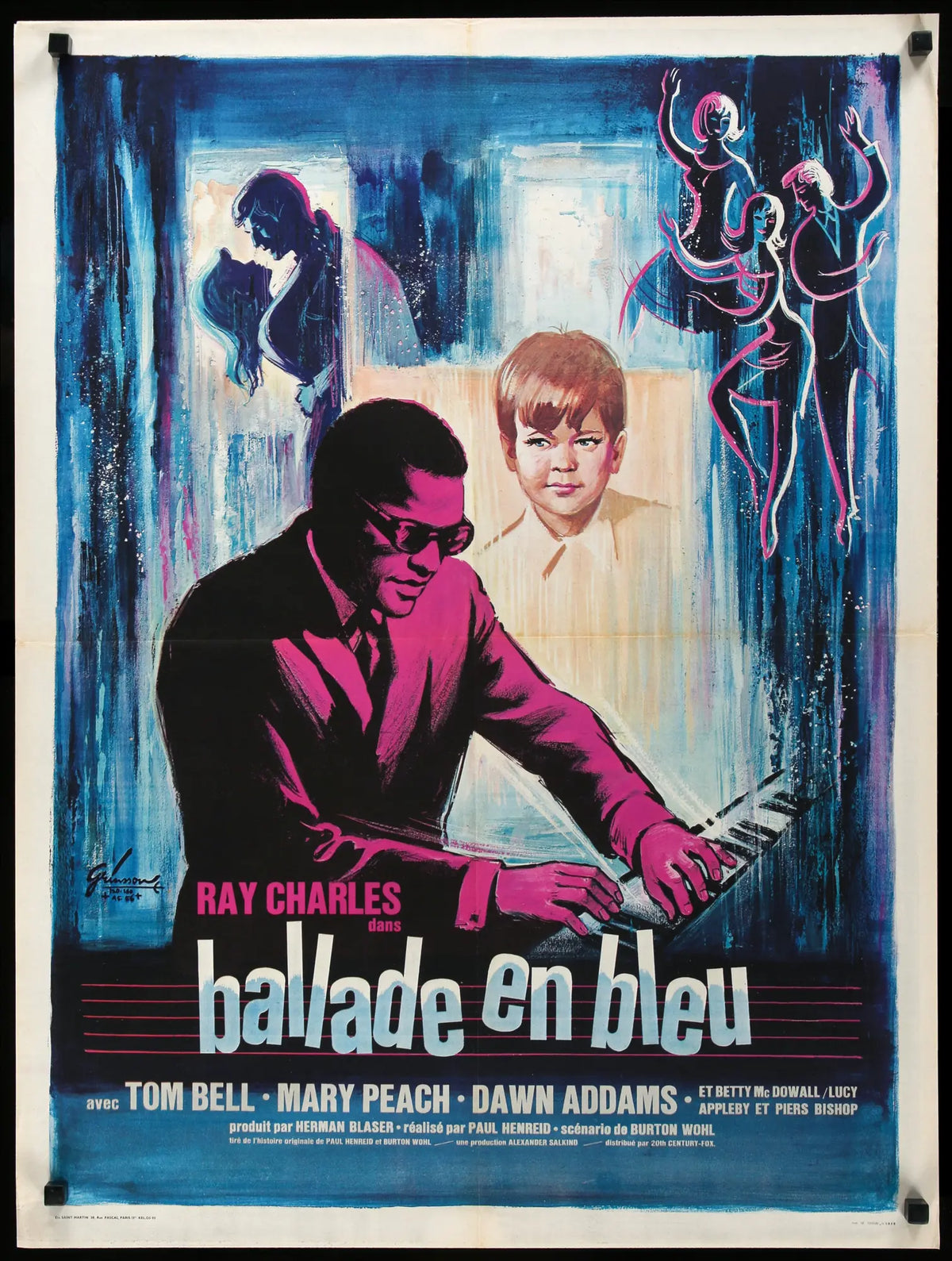 Blues for Lovers (1965) original movie poster for sale at Original Film Art - Vintage Movie Posters