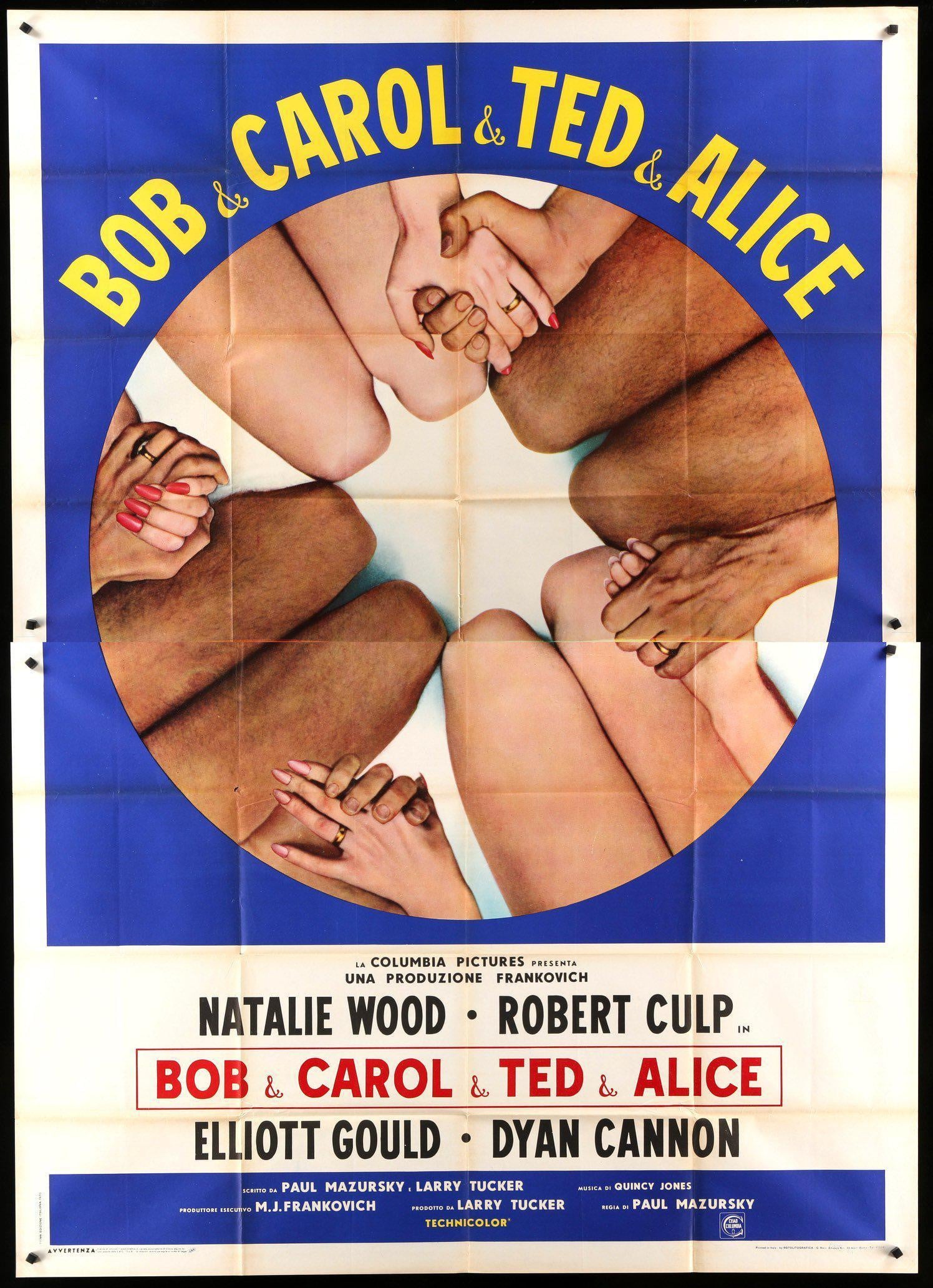 Bob and Carol and Ted and Alice (1969) original movie poster for sale at Original Film Art