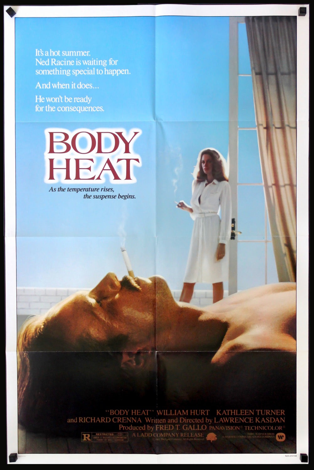 Body Heat (1981) original movie poster for sale at Original Film Art - Vintage Movie Posters