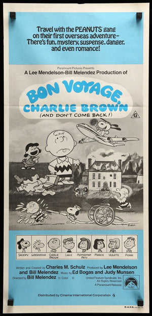 Bon Voyage, Charlie Brown (And Don't Come Back!) (1980) original movie poster for sale at Original Film Art