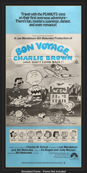 Bon Voyage, Charlie Brown (And Don't Come Back!) (1980) original movie poster for sale at Original Film Art