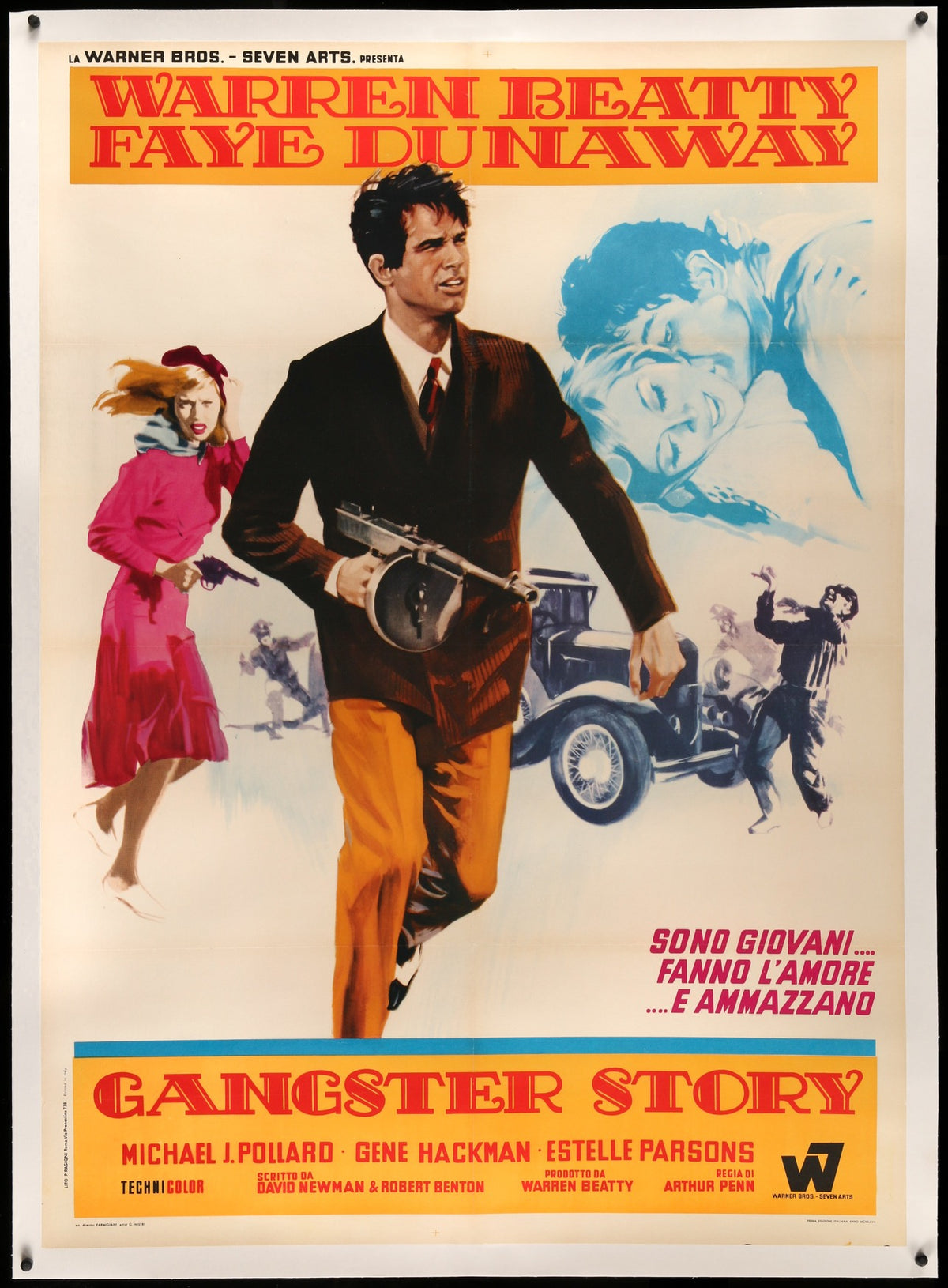 Bonnie and Clyde (1967) original movie poster for sale at Original Film Art - Vintage Movie Posters