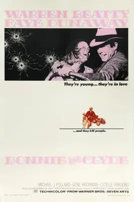 Bonnie and Clyde (1967) original movie poster for sale at Original Film Art