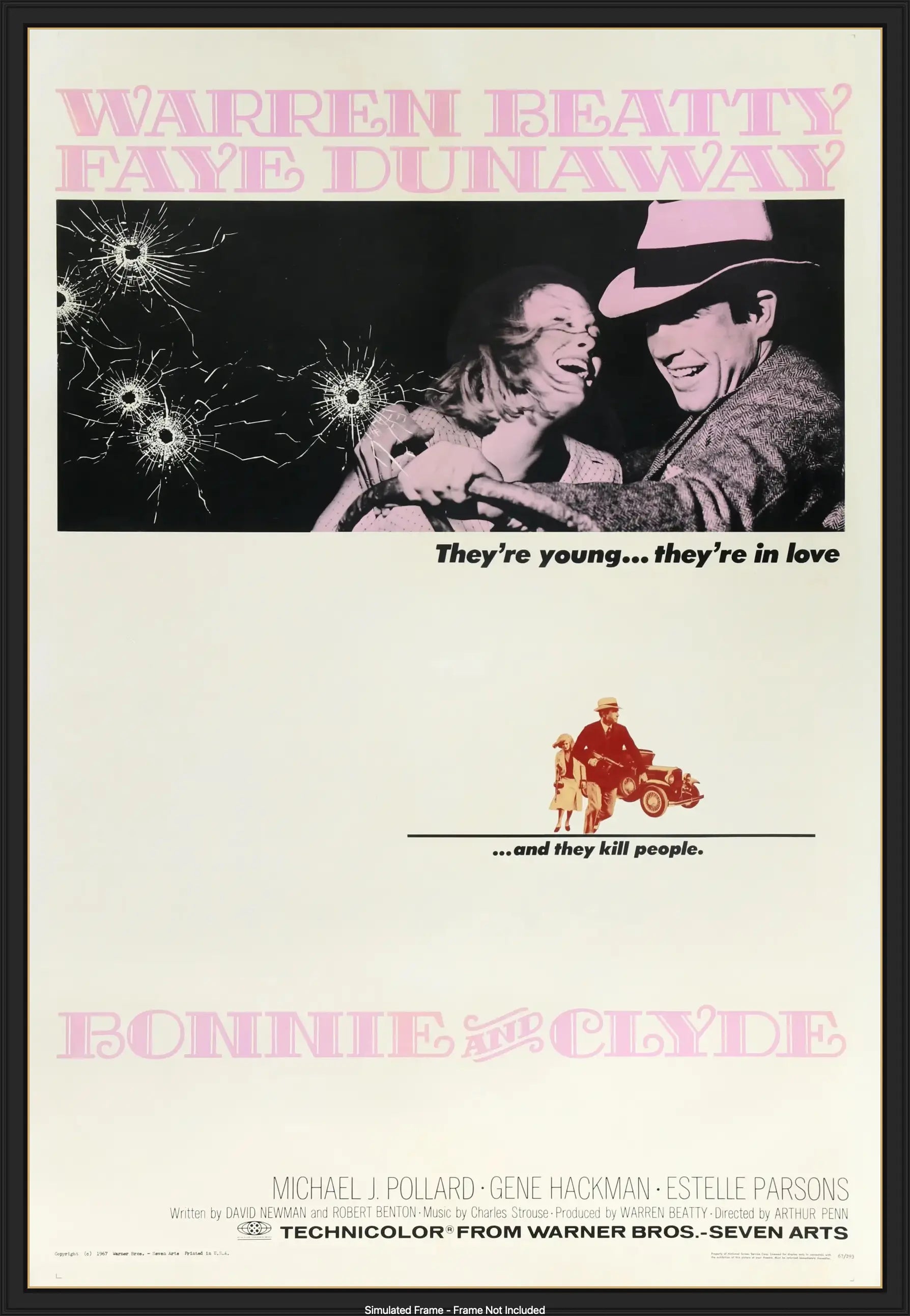 Bonnie and Clyde (1967) original movie poster for sale at Original Film Art