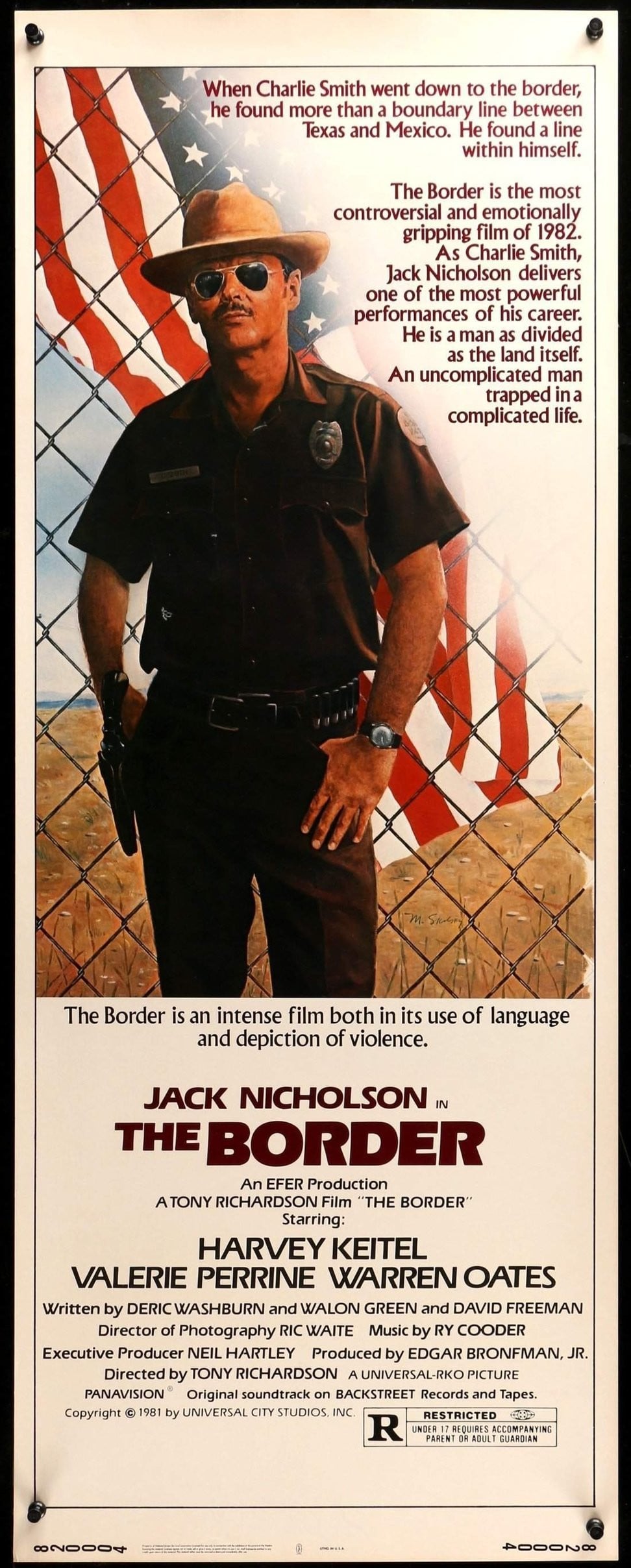 Border (1982) original movie poster for sale at Original Film Art - Vintage Movie Posters