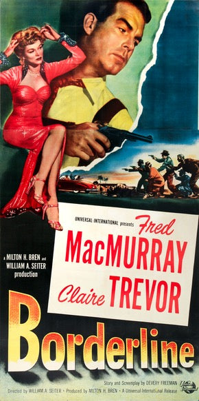 Borderline (1950) original movie poster for sale at Original Film Art