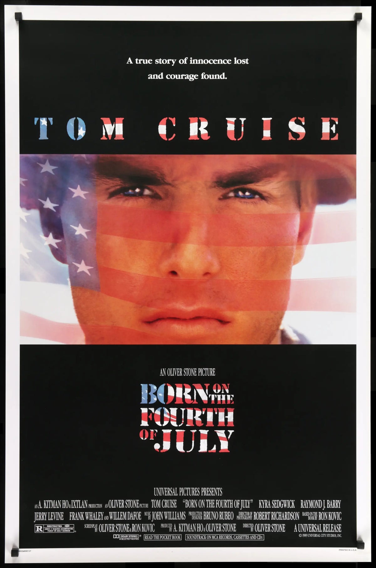 Born on the Fourth of July (1989) original movie poster for sale at Original Film Art