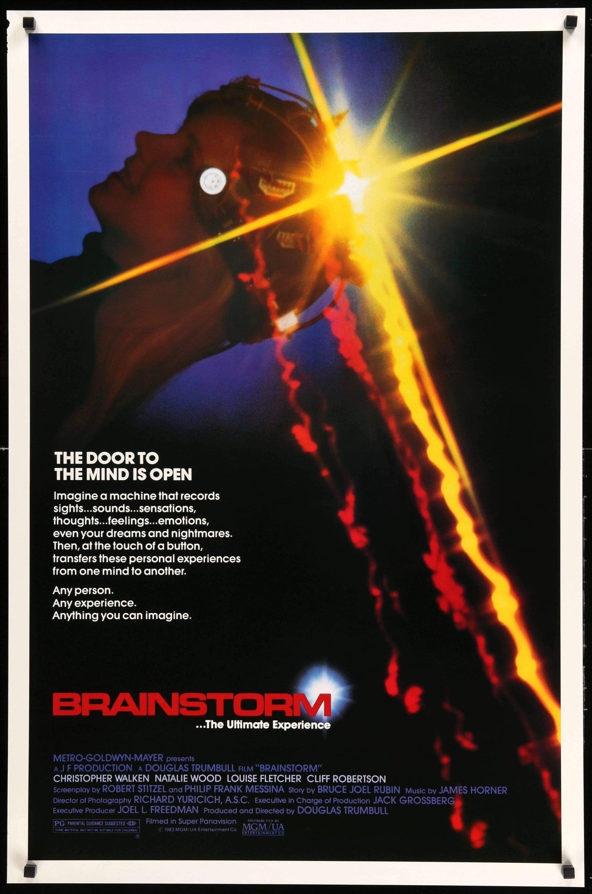 Brainstorm (1983) original movie poster for sale at Original Film Art - Vintage Movie Posters