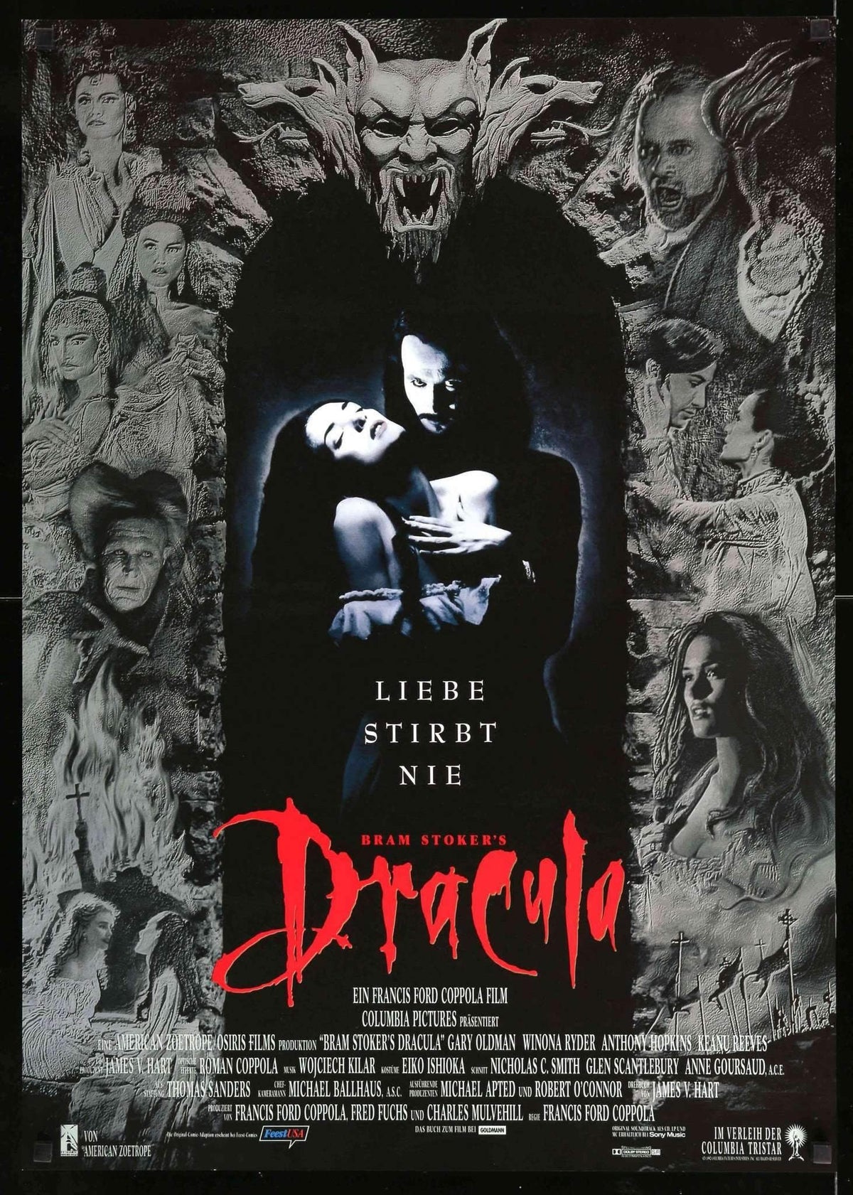 Bram Stoker&#39;s Dracula (1992) original movie poster for sale at Original Film Art