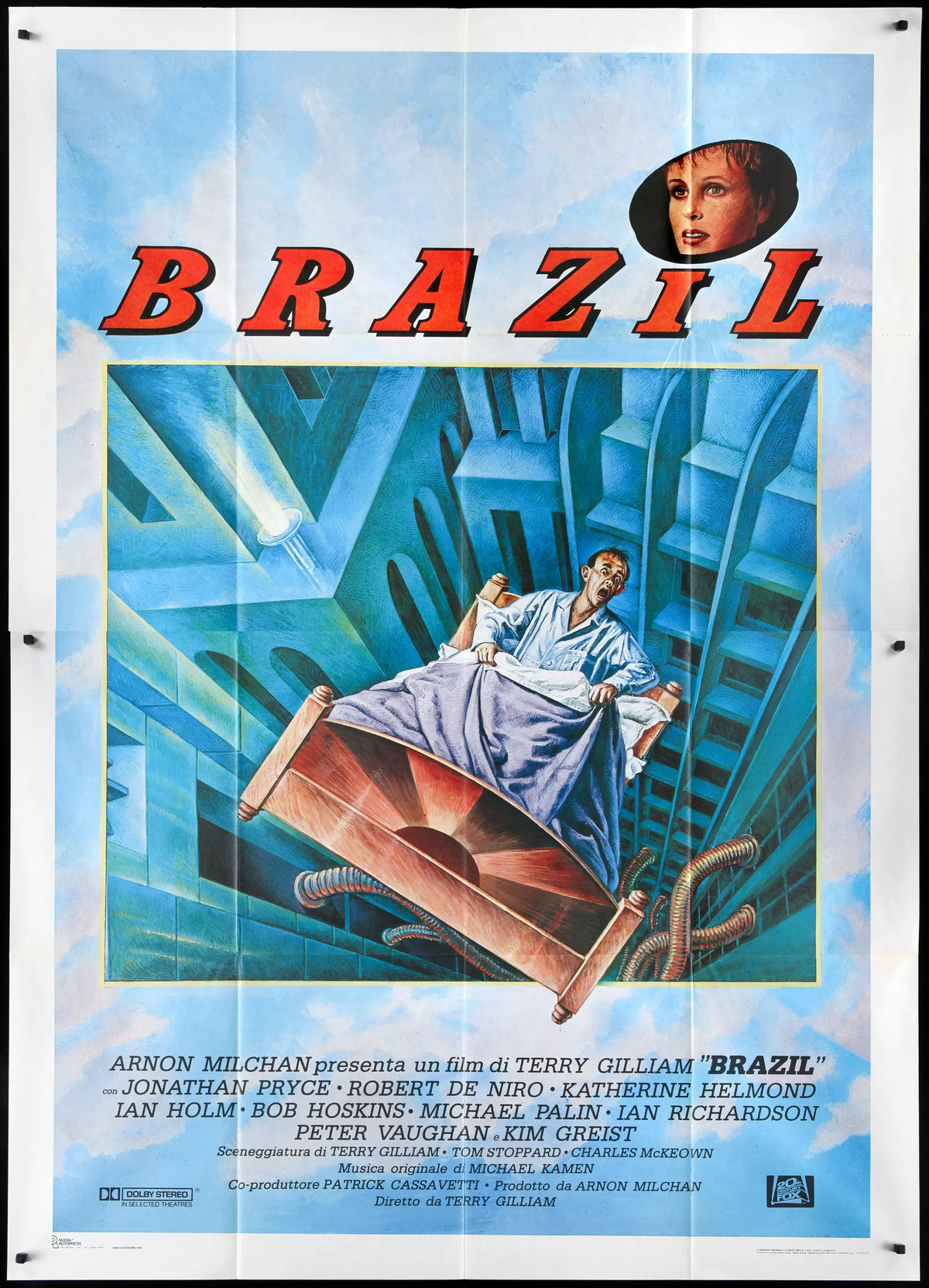 Brazil (1985) original movie poster for sale at Original Film Art - Vintage Movie Posters