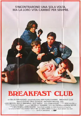 Breakfast Club (1985) original movie poster for sale at Original Film Art - Vintage Movie Posters