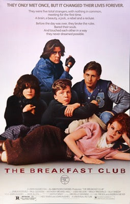 Breakfast Club (1985) original movie poster for sale at Original Film Art - Vintage Movie Posters