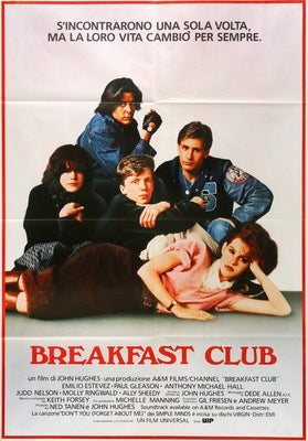 Breakfast Club (1985) original movie poster for sale at Original Film Art - Vintage Movie Posters