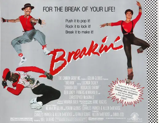 Breakin' (1984) original movie poster for sale at Original Film Art - Vintage Movie Posters