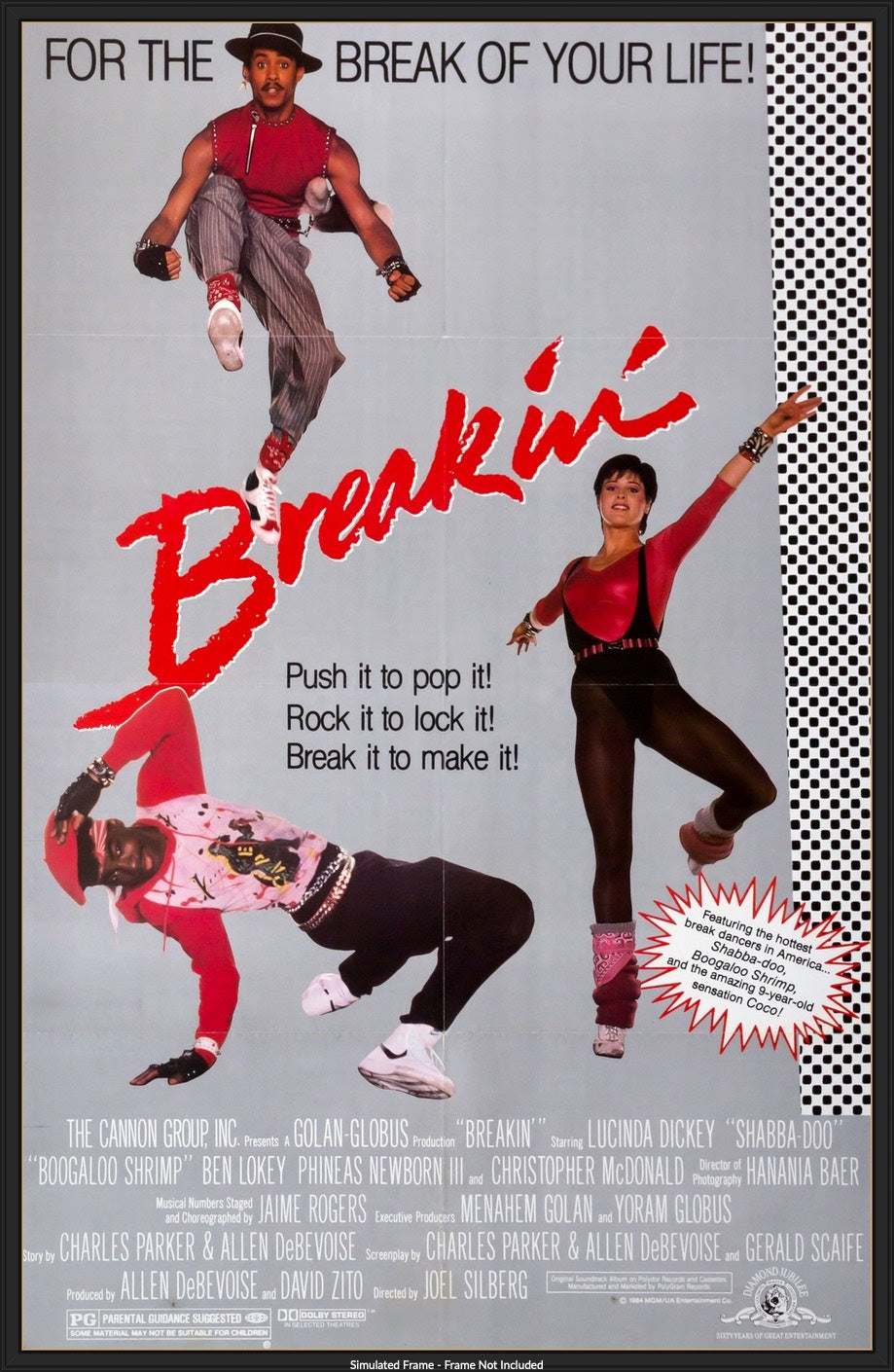 Breakin' (1984) original movie poster for sale at Original Film Art - Vintage Movie Posters