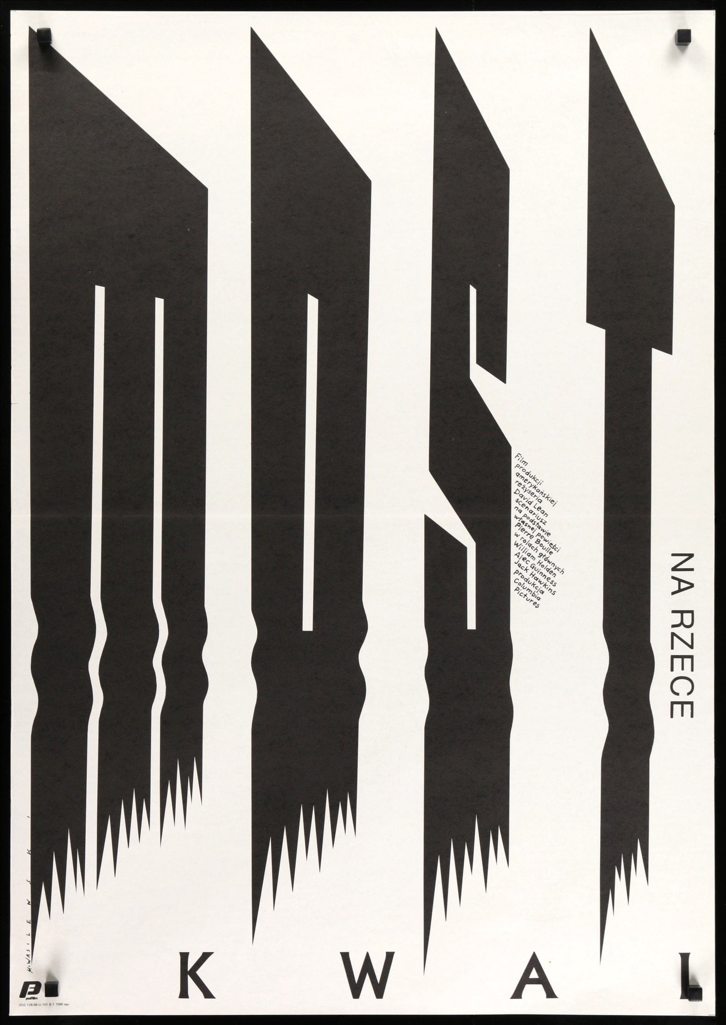 Bridge on the River Kwai (1958) original movie poster for sale at Original Film Art - Vintage Movie Posters