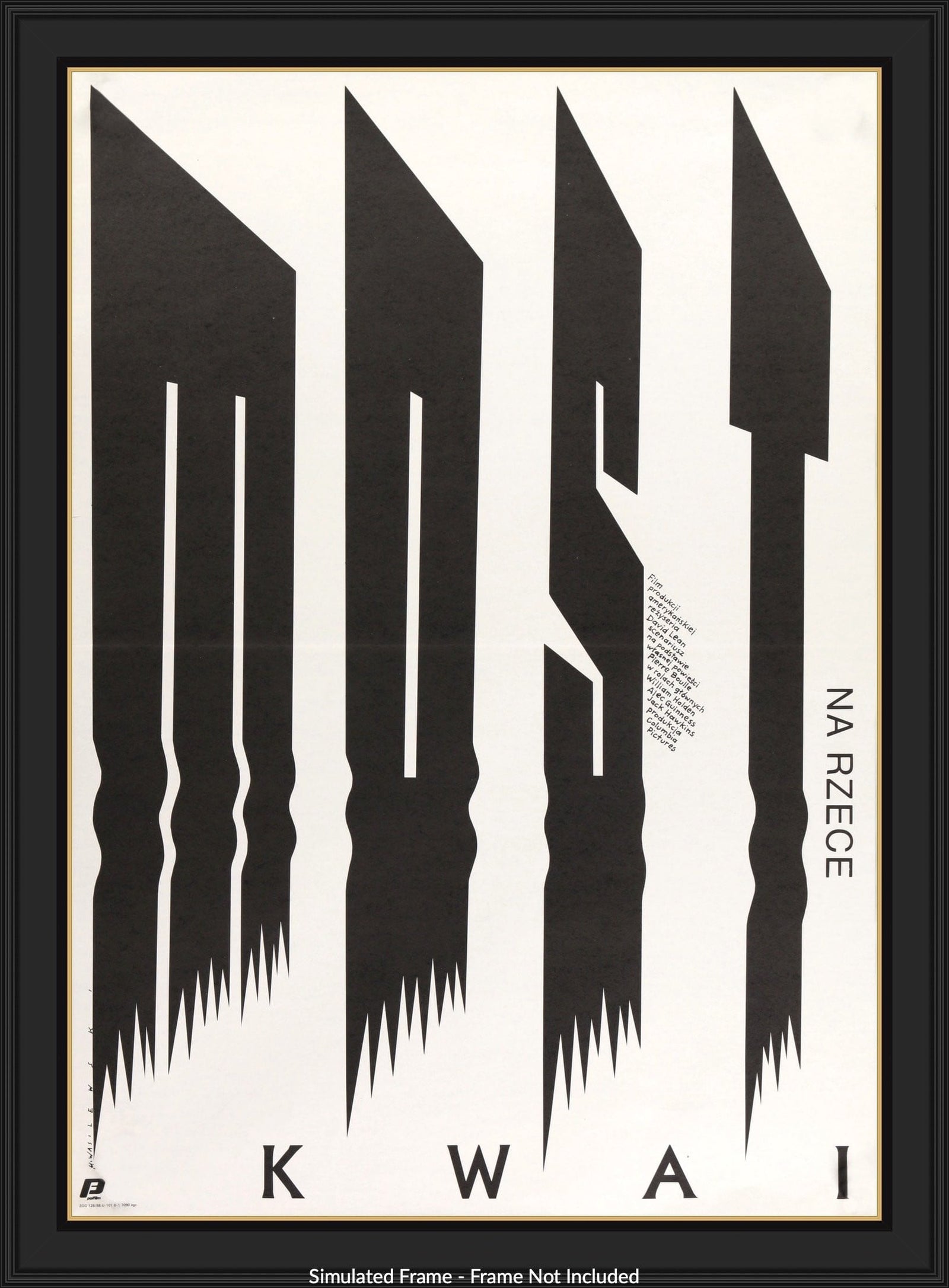 Bridge on the River Kwai (1958) original movie poster for sale at Original Film Art - Vintage Movie Posters