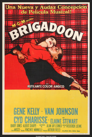 Brigadoon (1954) original movie poster for sale at Original Film Art