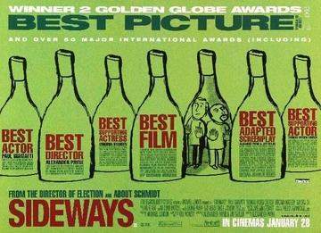 Sideways (2004) original movie poster for sale at Original Film Art - Vintage Movie Posters