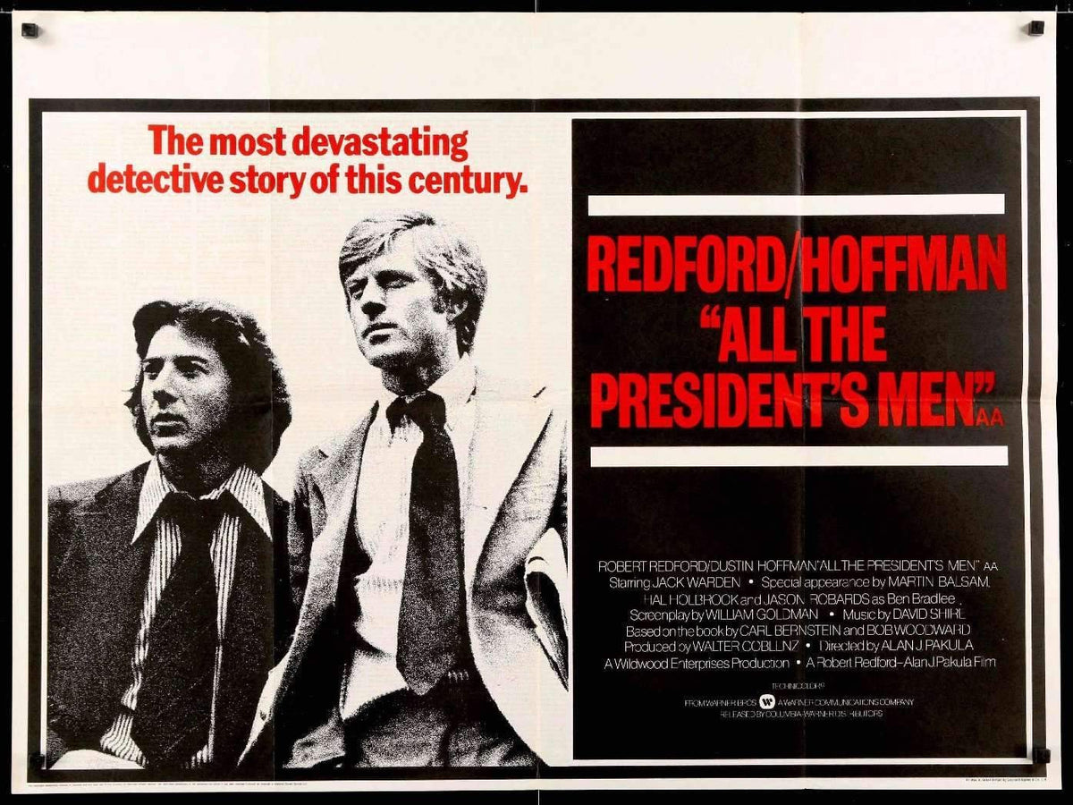 All the President&#39;s Men (1976) original movie poster for sale at Original Film Art - Vintage Movie Posters