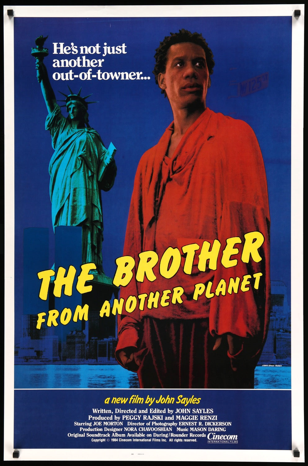 Brother from Another Planet (1984) original movie poster for sale at Original Film Art