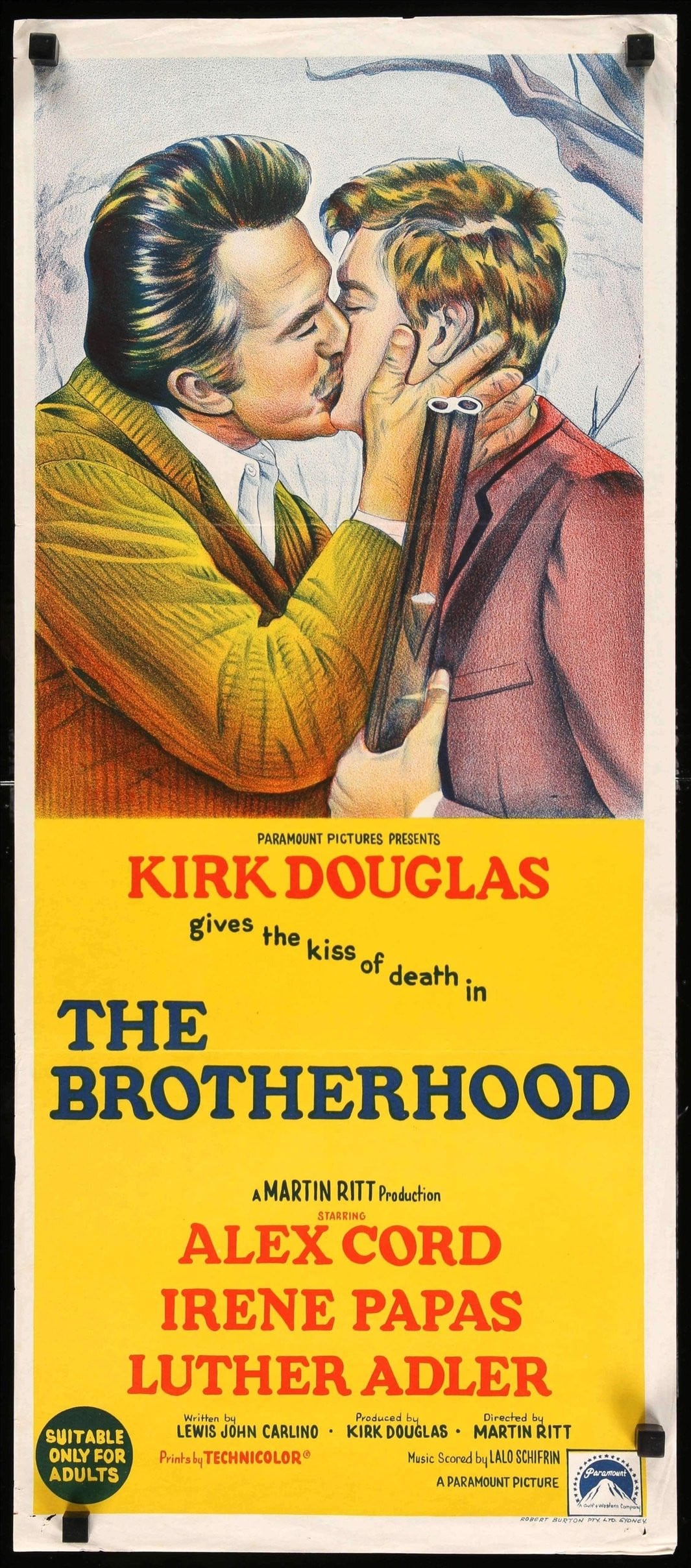 Brotherhood (1968) original movie poster for sale at Original Film Art - Vintage Movie Posters
