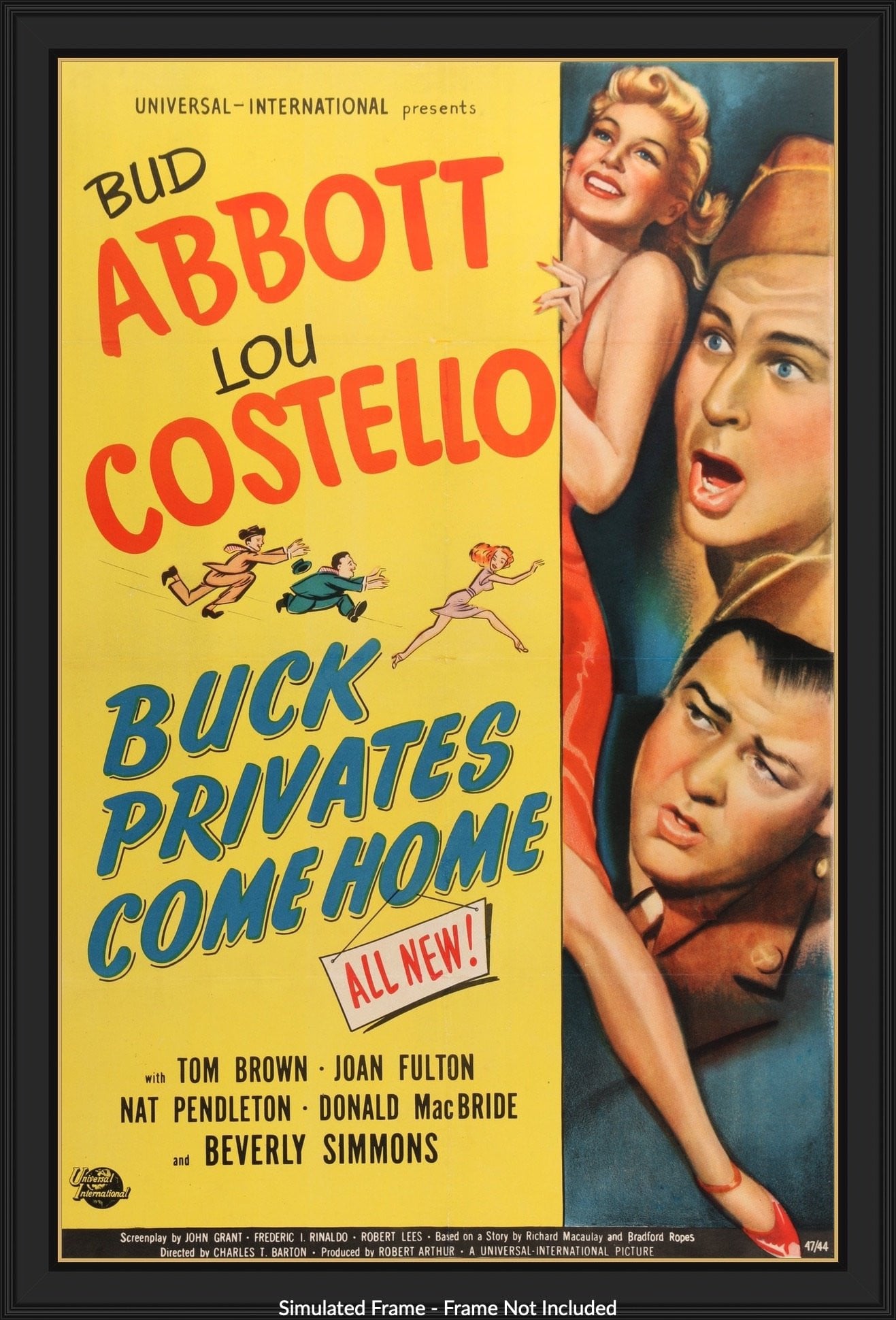 Buck Privates Come Home (1947) original movie poster for sale at Original Film Art
