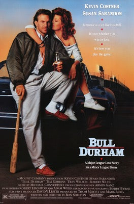 Bull Durham (1988) original movie poster for sale at Original Film Art - Vintage Movie Posters