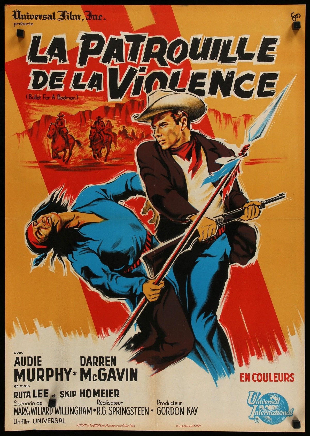 Bullet for a Badman (1964) original movie poster for sale at Original Film Art