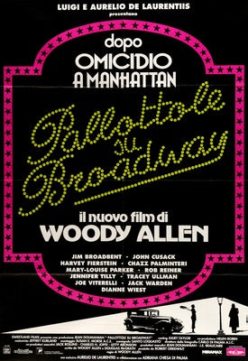 Bullets Over Broadway (1994) original movie poster for sale at Original Film Art - Vintage Movie Posters