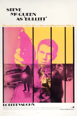 Bullitt (1968) original movie poster for sale at Original Film Art