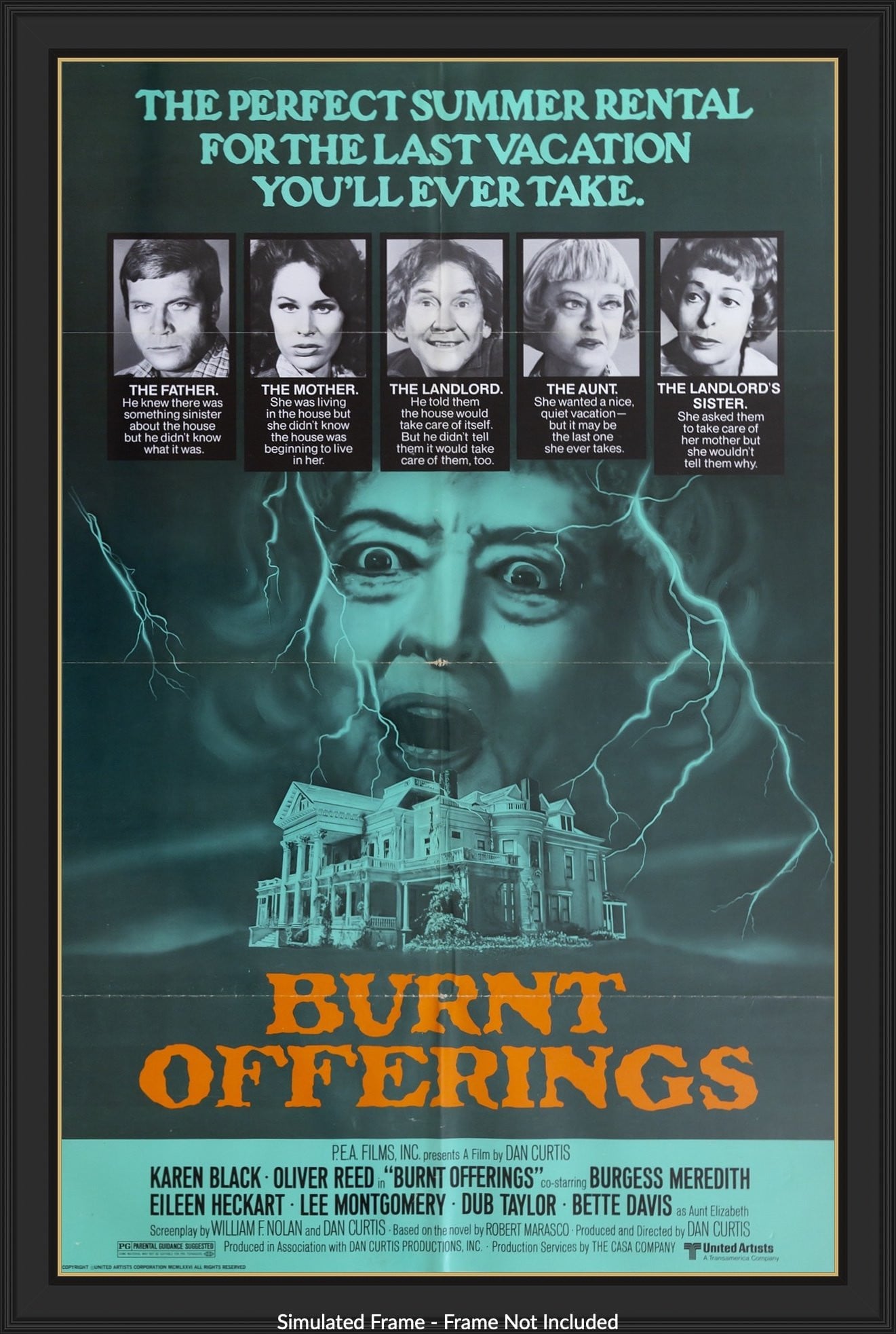 Burnt Offerings (1976) original movie poster for sale at Original Film Art - Vintage Movie Posters
