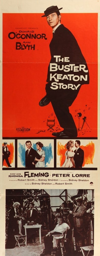 Buster Keaton Story (1957) original movie poster for sale at Original Film Art - Vintage Movie Posters