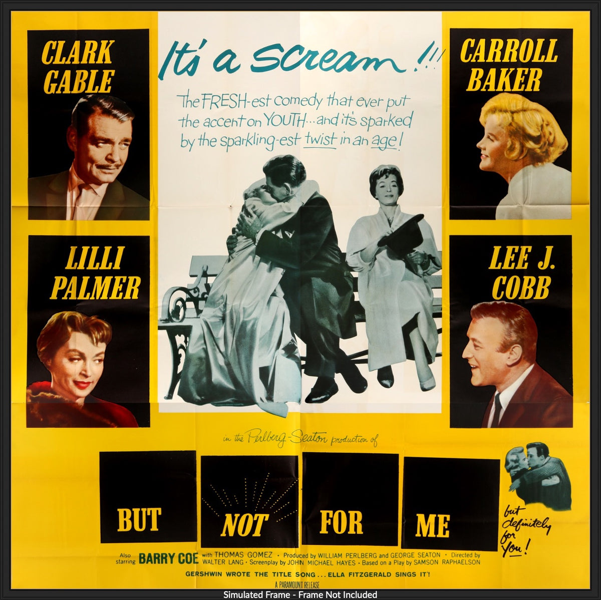 But Not For Me (1959) original movie poster for sale at Original Film Art - Vintage Movie Posters