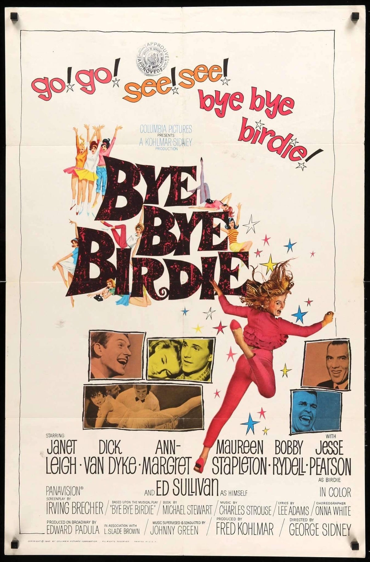 Bye Bye Birdie (1963) original movie poster for sale at Original Film Art